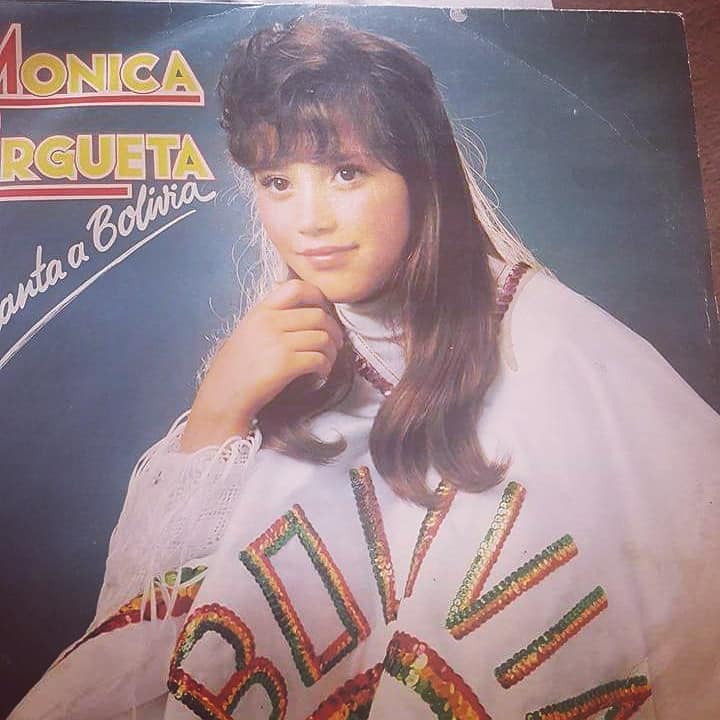 Mónica Erqueta a sus 10 años